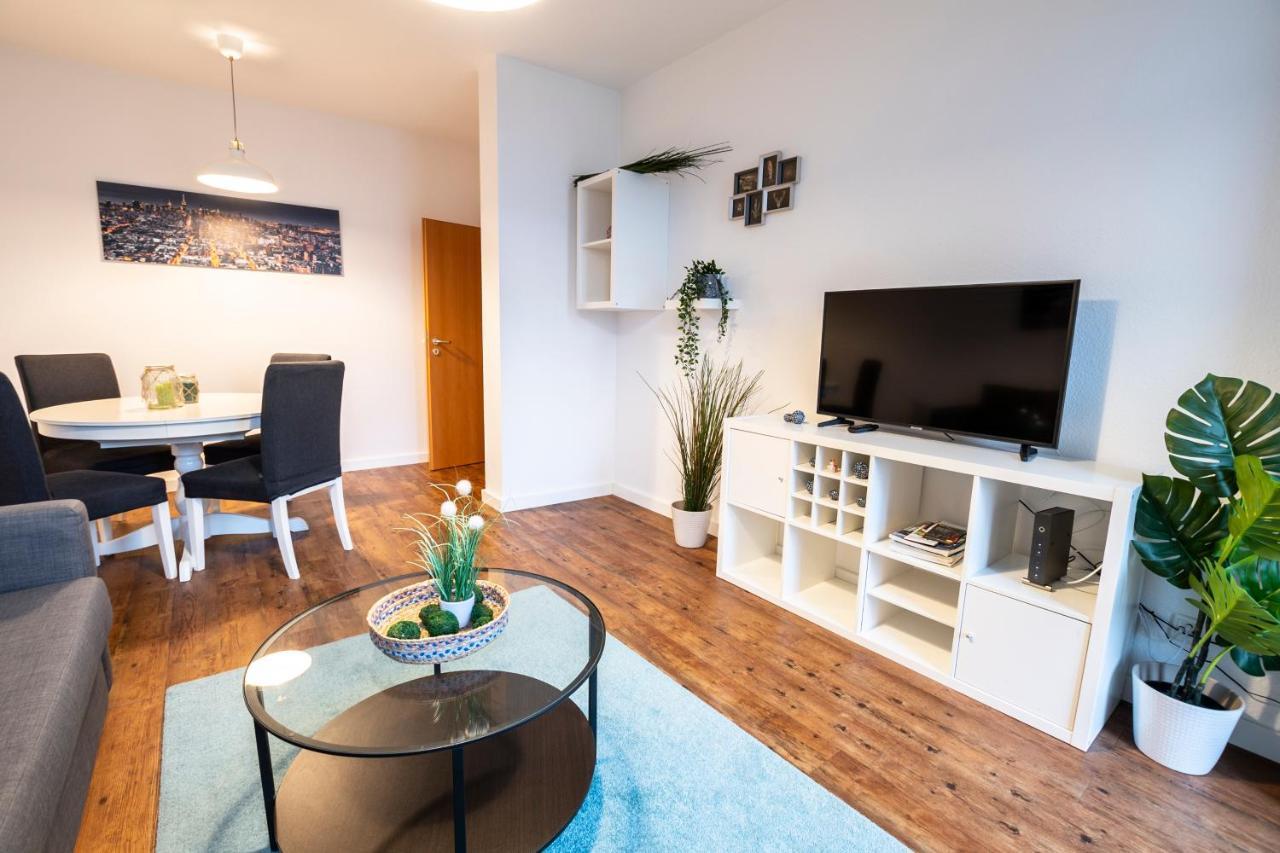 Mein Bruehl-Stadtmitte, Fusslaeufig Zur Tu Und Bibliothek Apartment Chemnitz Luaran gambar